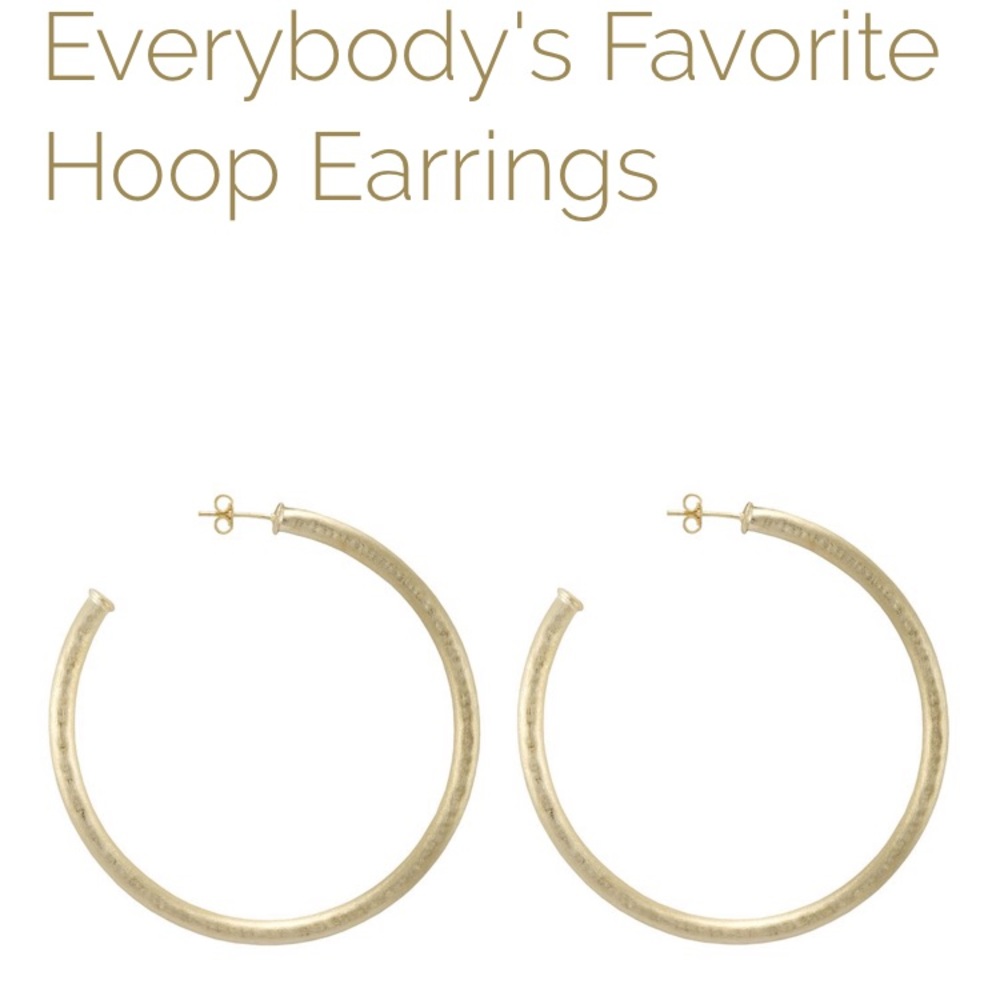 Sheila Fajl large hoop earrings